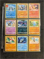 1 Sheet of Pokemon Cards