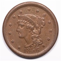1856 Braided Hair Large Cent Upright 5