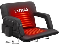 EASYEGO HEATED STADIUM CHAIR TESTED AND WORKS
