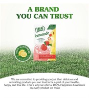 TRUE STRAWBERRY LEMONADE DRINK MIX, 10 PACKETS