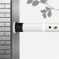 OXDIGI 43.3-63 IN TENSION CURTAIN ROD WHITE