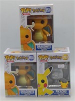 (DD) Funko Pop. Pokemon. Dragonite and Pikachu. 4