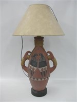 35" Tall Ceramic SW Style Table Lamp