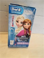NEW FROZEN ORAL B ELECTRIC TOOTH BRUSH
