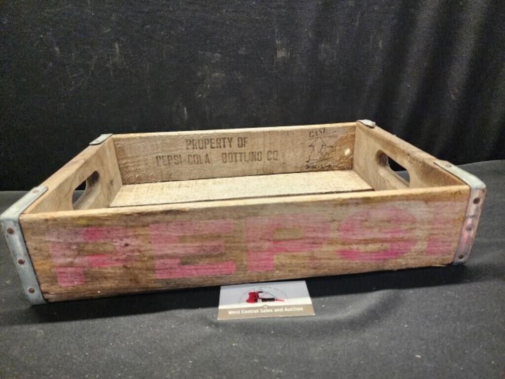 Wooden Pepsi Crate