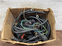 Box of misc wires