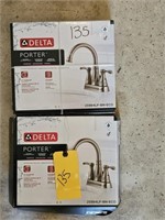 2-NEW DELTA FAUCETS