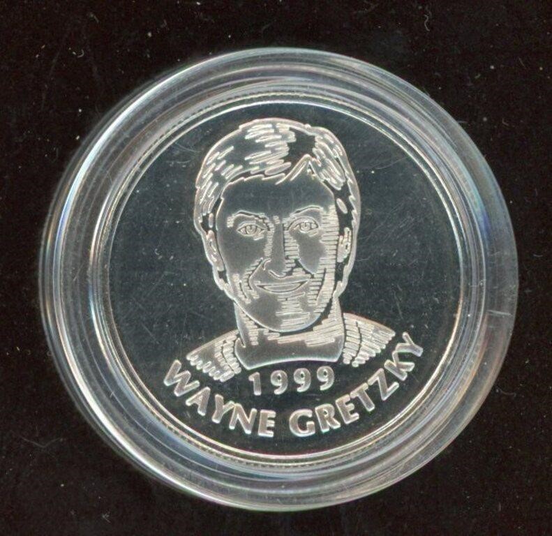 1999 Wayne Gretzky HHOF Medal