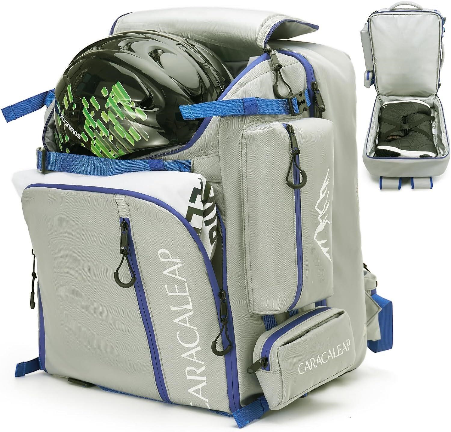 Ski Boots Bag Backpack 61L  Fully Padded