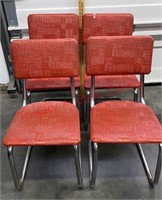 >>4 Vintage Metal Chairs