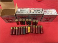 3 boxes Winchester 16 Guage, 1 box misc shotgun