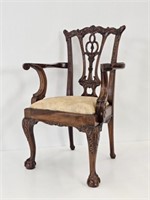 MINI CHIPPENDALE CHAIR WITH BALL & CLAW FEET