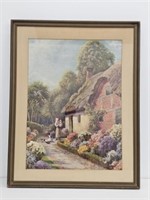 LOVE IN A COTTAGE PRINT - 27.75" X 21.5"