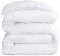 ULN-Full White Plush Comforter