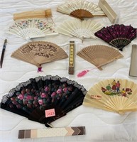 V - COLLECTION OF HAND FANS (M27)
