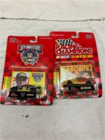 2 RACING CHAMPIONS NASCAR DIE CAST CARS