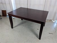 Dark Wood Dining Table