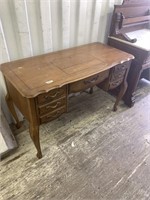Wooden sewing machine large cabinet , missing sewi