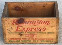 Nice Remington Express 16 Ga Wooden Ammo Box