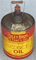 Riley Bros Floor Oil 5 Gal Can