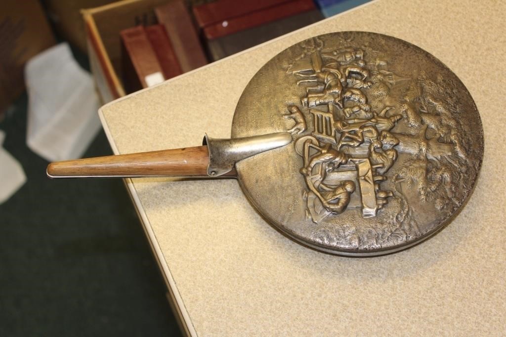 Denmark Repousse Dragsted Silverplated Pan