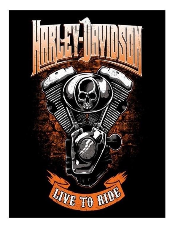 Harley Davidson 11x14 Collector Giclee