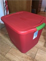 Rubbermaid 20 Gallon Storage Tote & Lid