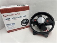 Outbound Tent Light with Fan