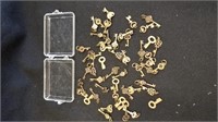 Miniature Brass Keys