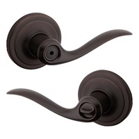 P946  Kwikset Tustin Bed/Bath Lever - Venetian Bro