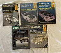 Haynes and Chilton’s Ford Auto Repair Manual Books