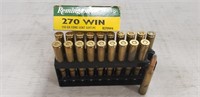 20 Rounds Remington 270 Win Ammo