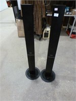 2 Sony Tower Speakers - Untested