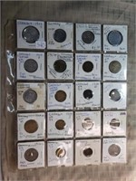 Page of 20 German Coins