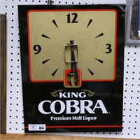 King Cobra Malt Liquor Wall Clock
