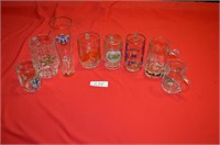 Vintage Beer Glass Lot