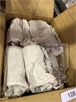 Set of (12) Clear Irish Coffee Mugs