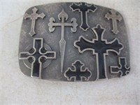 Cross Belt Buckle