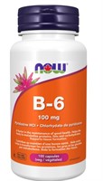 now B-6 100 mg Veg Capsules