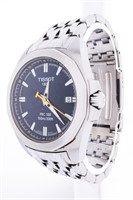 "TISSOT" 1853 Blue Dial Stainless Steel Band w/