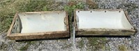 2 Homemade Water Troughs
