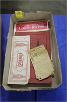 FLAT OF COKE INK BLOTTERS, TABLET, 1932 YEARBOOK