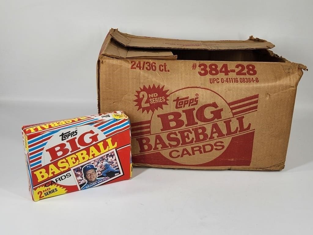 PARTIAL CASE TOPPS BIG BASEBALL