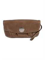 Marc By Marc Jacobs Brown Leather Clutch