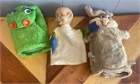 Vintage Bugs Bunny, Cecil Serpent & Dopey Puppets