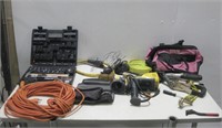 Assorted Tools, Hardware & Towing Items