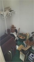 CONTENTS OF MASTER CLOSET- LUGGAGE, LINENS,***