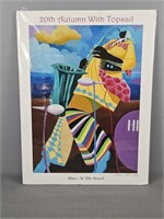 Ivey Hayes Signed Numbered Topsail Poster