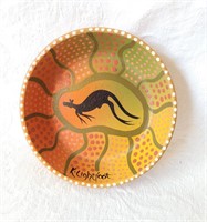 K. Lightfoot Painted Kangaroo Pottery