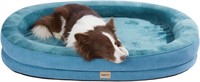 $55  Jiupety Round Dog Bed  Waterproof  XXL (50x34